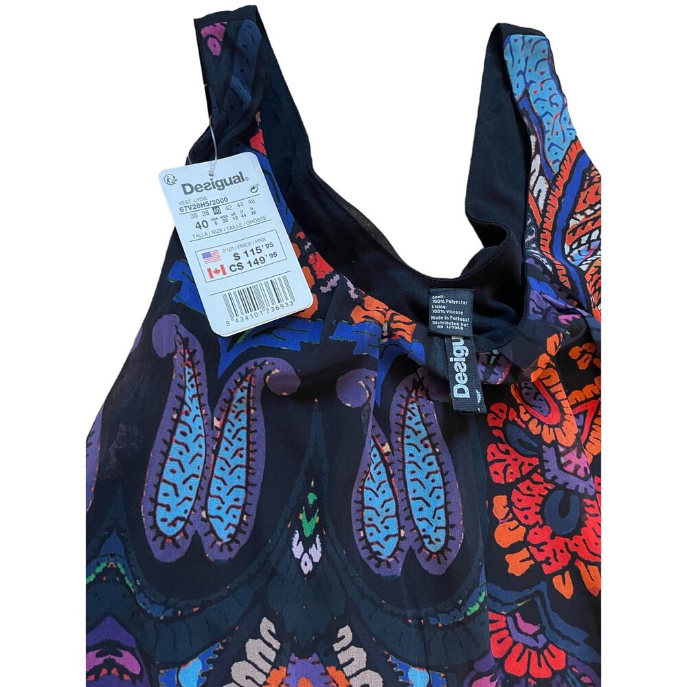 Deisgual Lydie Top, NWt Tags Size:40 - Picture 3 of 3